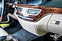 Детейлинг салона Mercedes