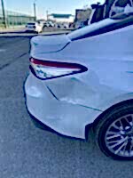 Toyota Camry заднее крыло